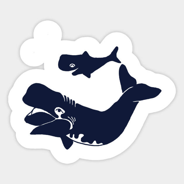 Whales Sticker by flyinghigh5